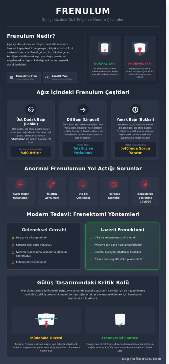 Frenulum Nedir? Ağız Sağlığı ve Gülüş Estetiğindeki Önemi